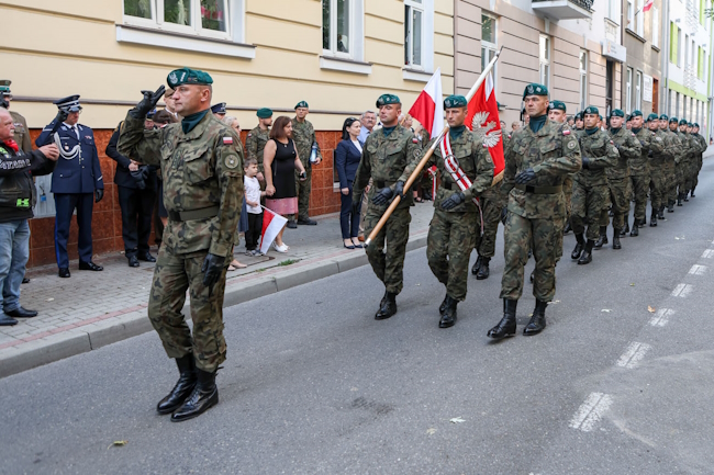 Przemarsz żołnierzy